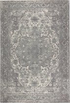 Vintage vloerkleed Dewi Grijs/Groen 200x290cm