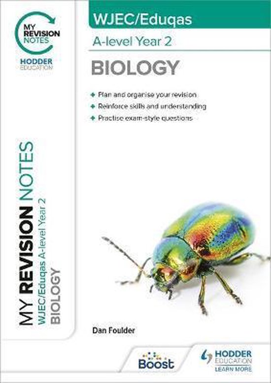 My Revision Notes WJEC/Eduqas ALevel Year 2 Biology 9781398327245
