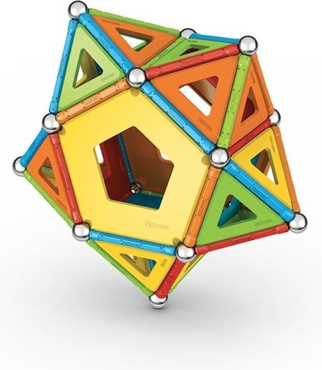Geomag Super Color Recycled - Magnetisch Constructiespeelgoed met Panelen - 114-delig - Vanaf 5 jaar — afbeelding 3