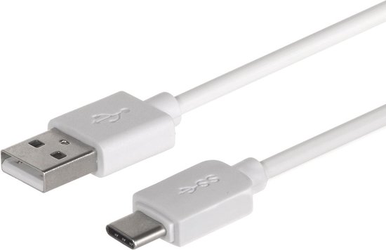 Maclean - USB-kabel TYPE C - USB A-USB C 1 m AM-AC/ MCTV-831W | bol.com