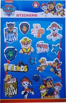 Paw Patrol Stickerboek met glitters "Blauw"