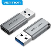 Vention USB-C 3.1 naar USB 3.0 adapter - Data en charging - 3A / 400MB/s