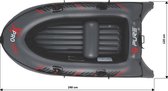 Opblaasboot INCL peddels EN elektrische pomp - boot - opblaasboot met peddels - roeiboot 2 tot 4 personen - bootje - rubberboot