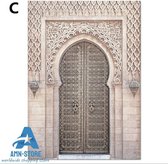 Islamitische schilderijen Marokkaanse boog inclusief lijst