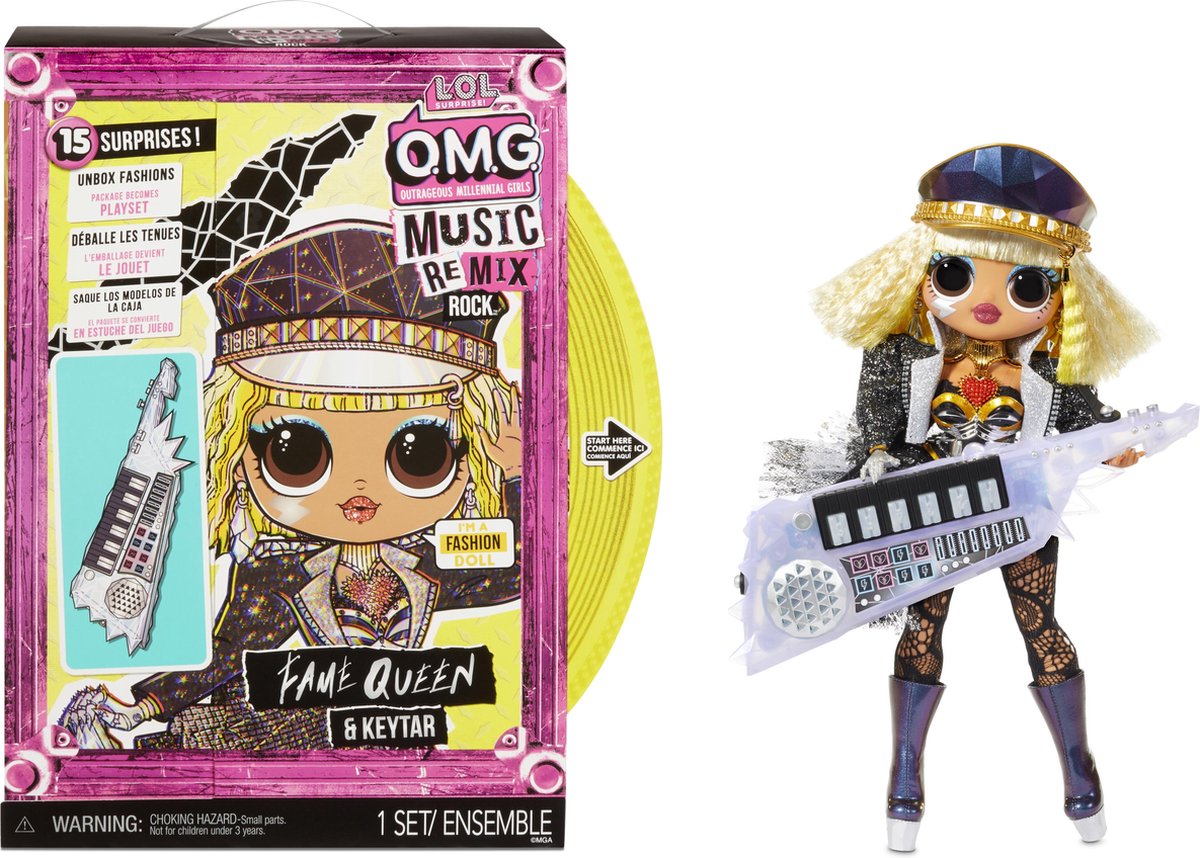 L.O.L. Surprise! OMG Remix Rock Fame Queen - Modepop