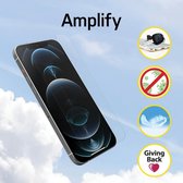 OtterBox Amplify Anti-Microbial screenprotector voor iPhone 12 Pro Max