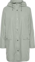 Vero Moda VMASTA 3/4 TEDDY COATED JACKET Mineral Gray Dames Jas - Maat M