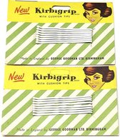 Rojafit Kirbygrip Schuifspeldjes -extra fijn- 4,5 cm - 2 kaartjes a 8 stuks - Wit