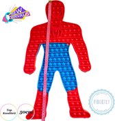 FIDGETLY | Fidget Toys | Mega Pop it | XXL FIDGET POPIT | Spider-man POPIT | Spiderman Staand | 50cm