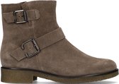 Gabor 92.704 Enkellaarsjes - Enkelboots met rits - Dames - Taupe - Maat 38,5