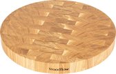 Planche à découper Woodflow - Bois de Chêne - 32 x 32 x 4cm