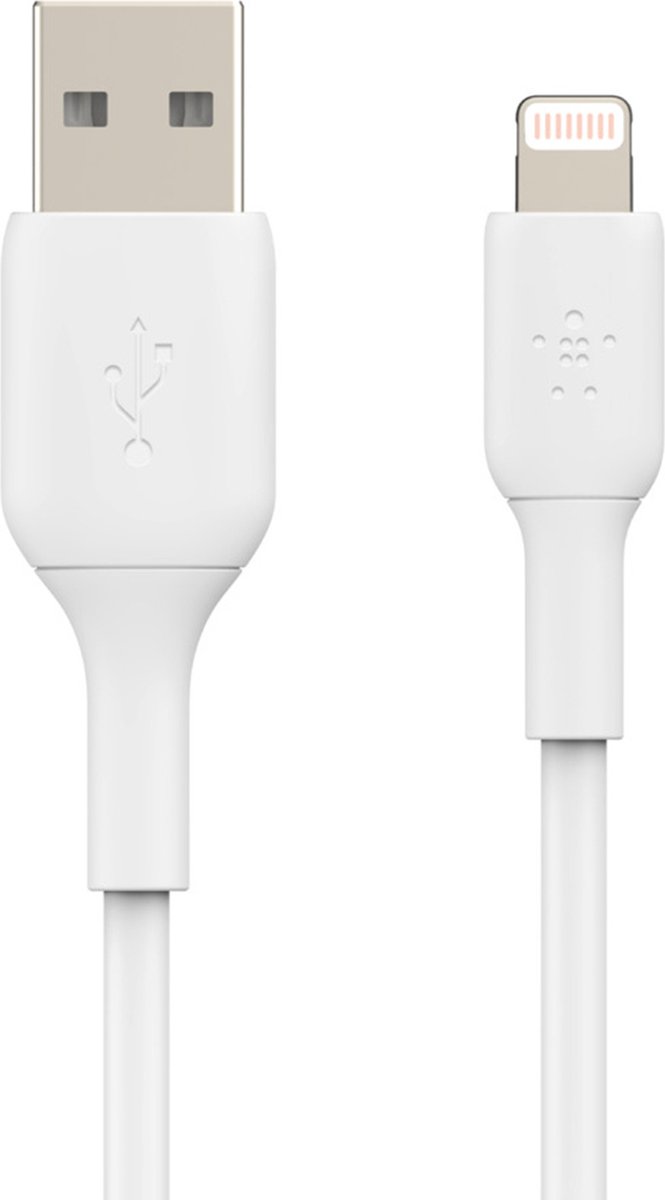 Belkin iPhone Lightning naar USB kabel - 1m - Wit - Belkin