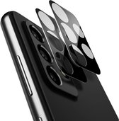 Spigen Camera Lens Tempered Glass Geschikt voor Samsung Galaxy A72 - AGL02955 - Zwart