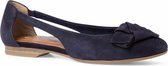 Tamaris Dames Ballerina 1-1-22106-26 805 blauw normal Maat: 40 EU