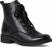 Jana Dames Half laarsje 8-8-25264-27 001 zwart H-breedte Maat: 38 EU