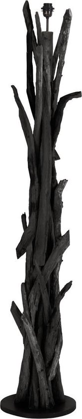 Vloerlamp Vidin 182 cm van tropisch hout | Light & Living