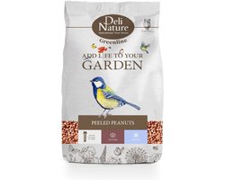 Deli Nature Greenline Peeled Peanuts - 10 x 850 gr - Voordeelverpakking