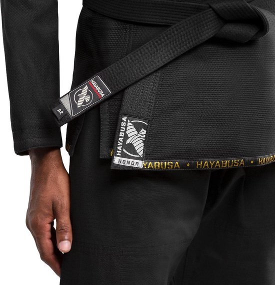 Hayabusa Ascend Léger BJJ Jiu Jitsu Gi Zwart A4