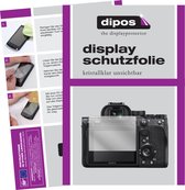 dipos I 6x Beschermfolie helder compatibel met Sony Alpha 7R IVA Folie screen-protector