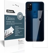 dipos I 2x Pantserfolie helder compatibel met Wiko View5 Achterkant Beschermfolie 9H screen-protector (expres kleiner dan het glas omdat het gebogen is)