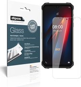 dipos I 2x Pantserfolie helder compatibel met Ulefone Armor 8 5G Beschermfolie 9H screen-protector