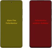 dipos I 3x Beschermfolie 100% compatibel met Samsung Galaxy A52 Folie I 3D Full Cover screen-protector