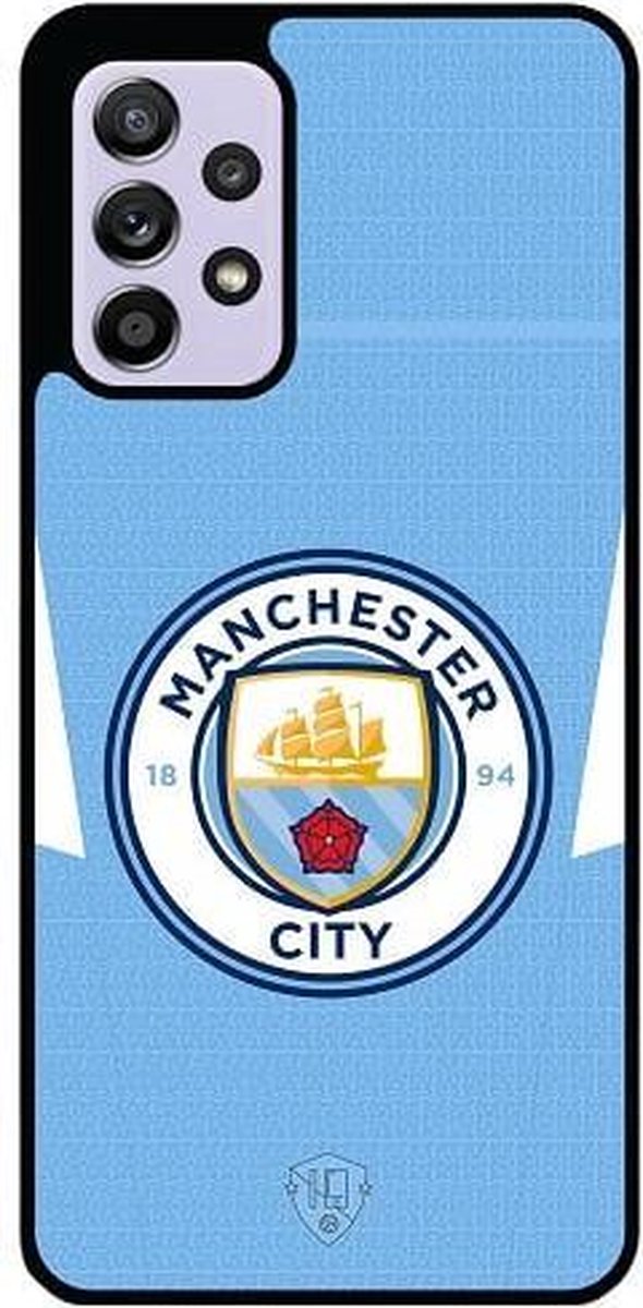 Manchester City hoesje Samsung Galaxy A52 softcase TPU