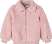 Name It Plush Teddy Jacket Pink