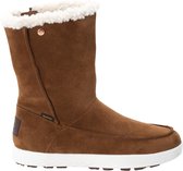 Jack Wolfskin Auckland Texapore Snowboots Dames - Bruin - Wit - Maat 38