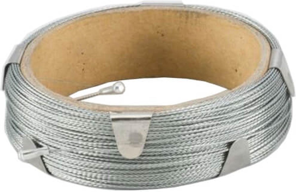 Force Autoruit Snijdraad - 50 meter rol - 0,8 mm dikte - voorruit verwijderen
