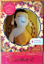 My First Buddha Boeddha knuffel - 20cm wit