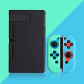 Shopping Moments - Nintendo switch siliconen Case – Cover – Beschermhoes - Zachte TPU Cover (Zwart/groen/blauw)