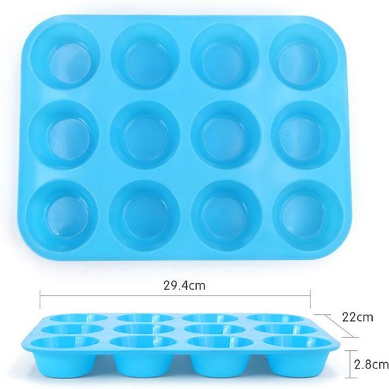 Jamie Oliver Bakvorm voor 24 Mini Muffins ø5cm