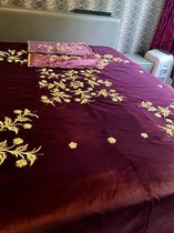 Bedspread Velvet Hand Embroidery - Barok - Fluweel