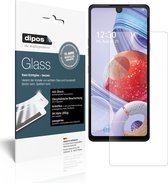 dipos I 2x Pantserfolie mat compatibel met LG Stylo 6 Beschermfolie 9H screen-protector