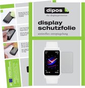 dipos I 2x Beschermfolie mat compatibel met Honor Watch ES Folie screen-protector (expres kleiner dan het glas omdat het gebogen is)