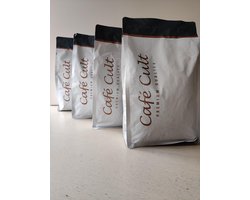 4 X SICILIANO ESPRESSO 1KG CAFE CULT KOFFIEBONEN