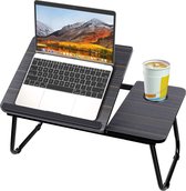 Schoottafel - Zinaps vouwen laptop tafel bed lade tafel draagbare staande sofa bureau met opvouwbare benen opvouwbare sofa ontbijt tafel notebook stand lezen staan ​​voor de bodem van de bank