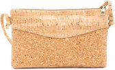 green-goose® Schoudertas M | Naturel | 26 x 16 x 4 cm | Vegan | Peta Approved | 100% Natuurlijk Kurk | Unisex | Duurzaam | Biologisch Afbreekbaar