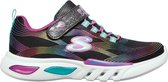 Skechers Sneakers - Maat 31 - Meisjes - Zwart - Roze - Licht blauw
