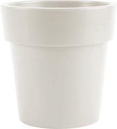Hega Bloempot Melisa 1,7 Liter 12 X 12 Cm Wit