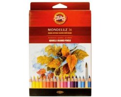 Mondeluz Aquarel potloden, doos à 36 st