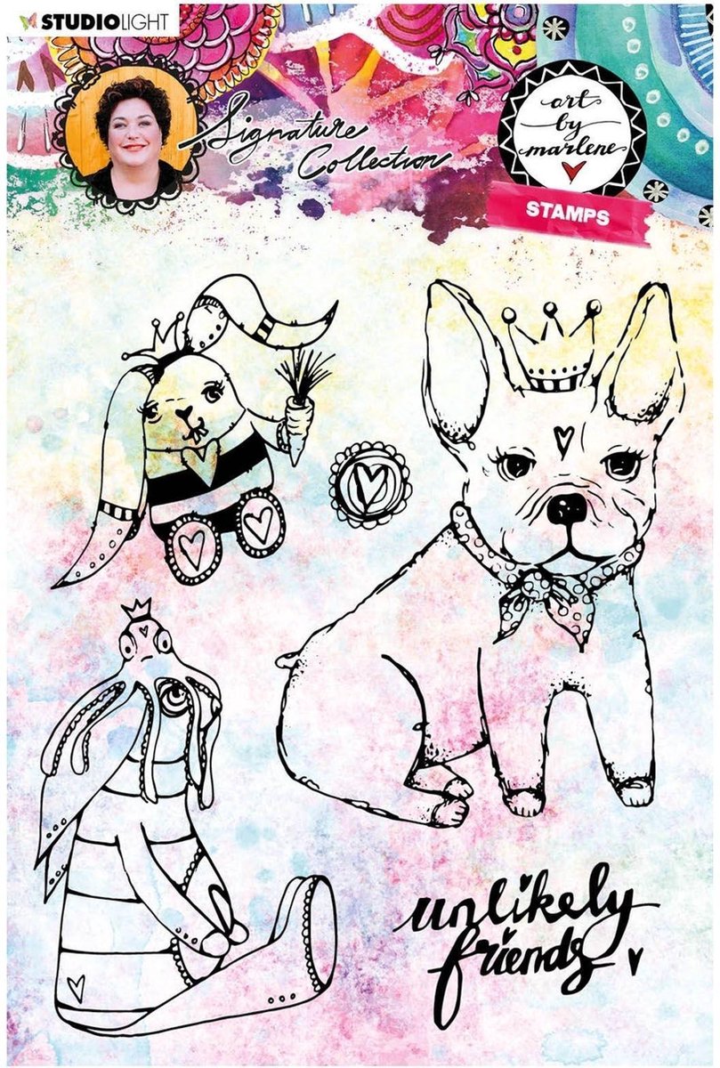 Stempel - Clear stamp - Studio Light - Art By Marlene 4.0 nr.40