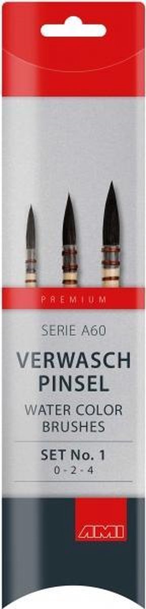 Ami Verwaspenseel A60 Set Eekhoornhaar