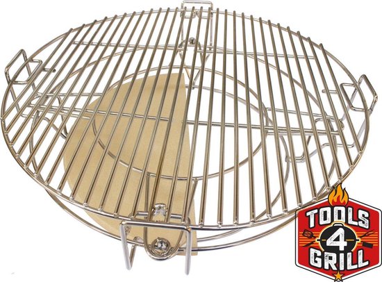 Tools4grill Divide & BBQ - Flexibel roostersysteem voor 23 inch (51 cm rooster maat)