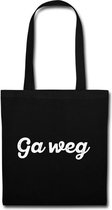 Kwokshop Tote Bag - Katoenen tas 'Ga Weg' - shopper