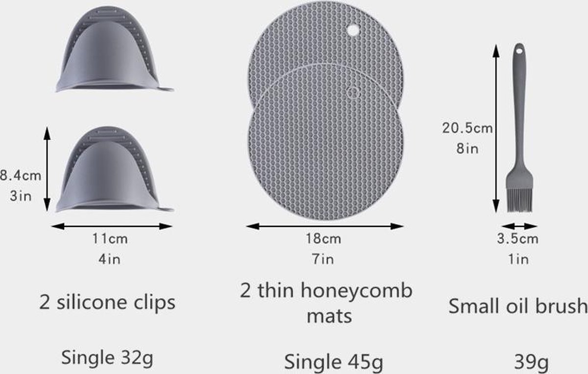 RANRAO 1Pc Hittebestendige Mat voor Airfryer, Aanrecht Hittebeschermer Mat Eettafel Mat, Antislip Hittebestendige Mat Aanrecht Protector Voor Air Fryer Keuken Apparaat