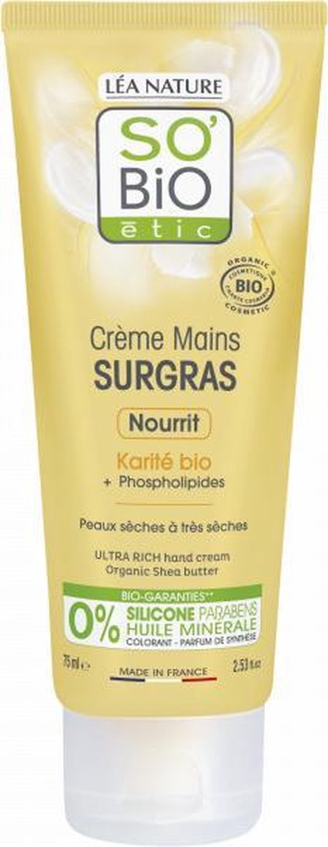 SO'BiO etic Handcream Karite Coe 75ml