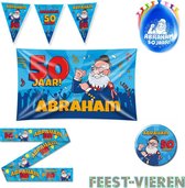 Abraham verjaardag versiering pakket Cartoon