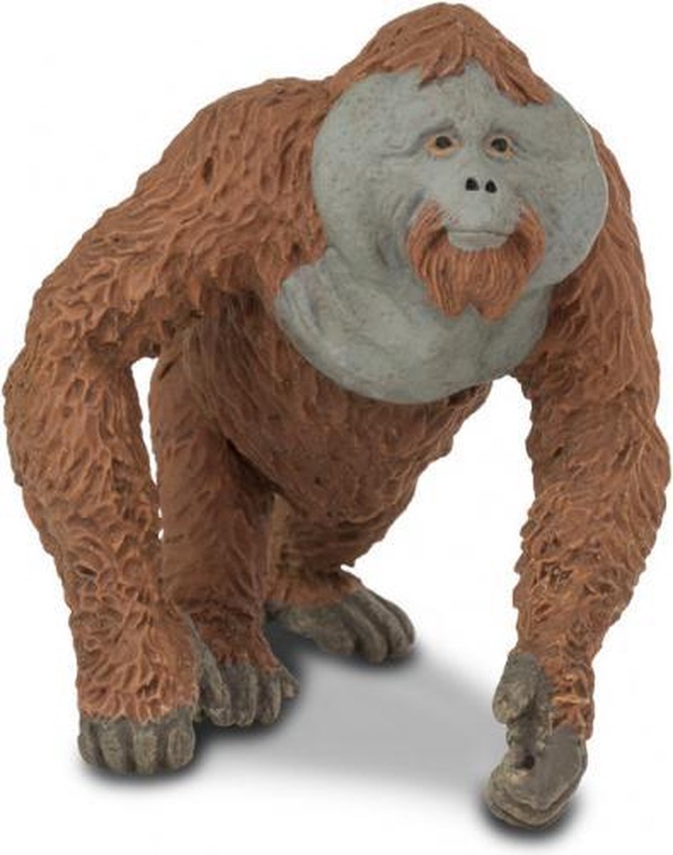 Afbeelding van product Safari  speeldier orang-oetan junior 11 x 6,75 cm bruin/grijs